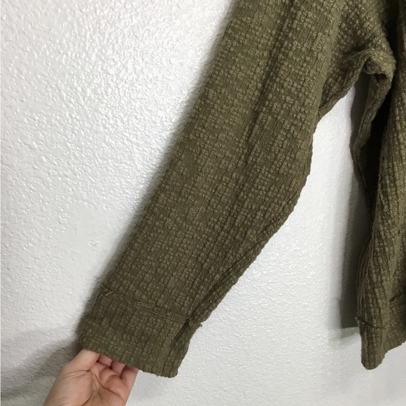 PLUS Two By Vince Camuto Green Sweater Cardigan - Picture 6 of 7